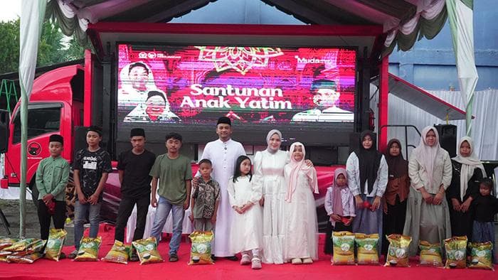 Jamaluddin Idham Santuni Yatim dan Buka Puasa dengan Ribuan Warga Nagan Raya