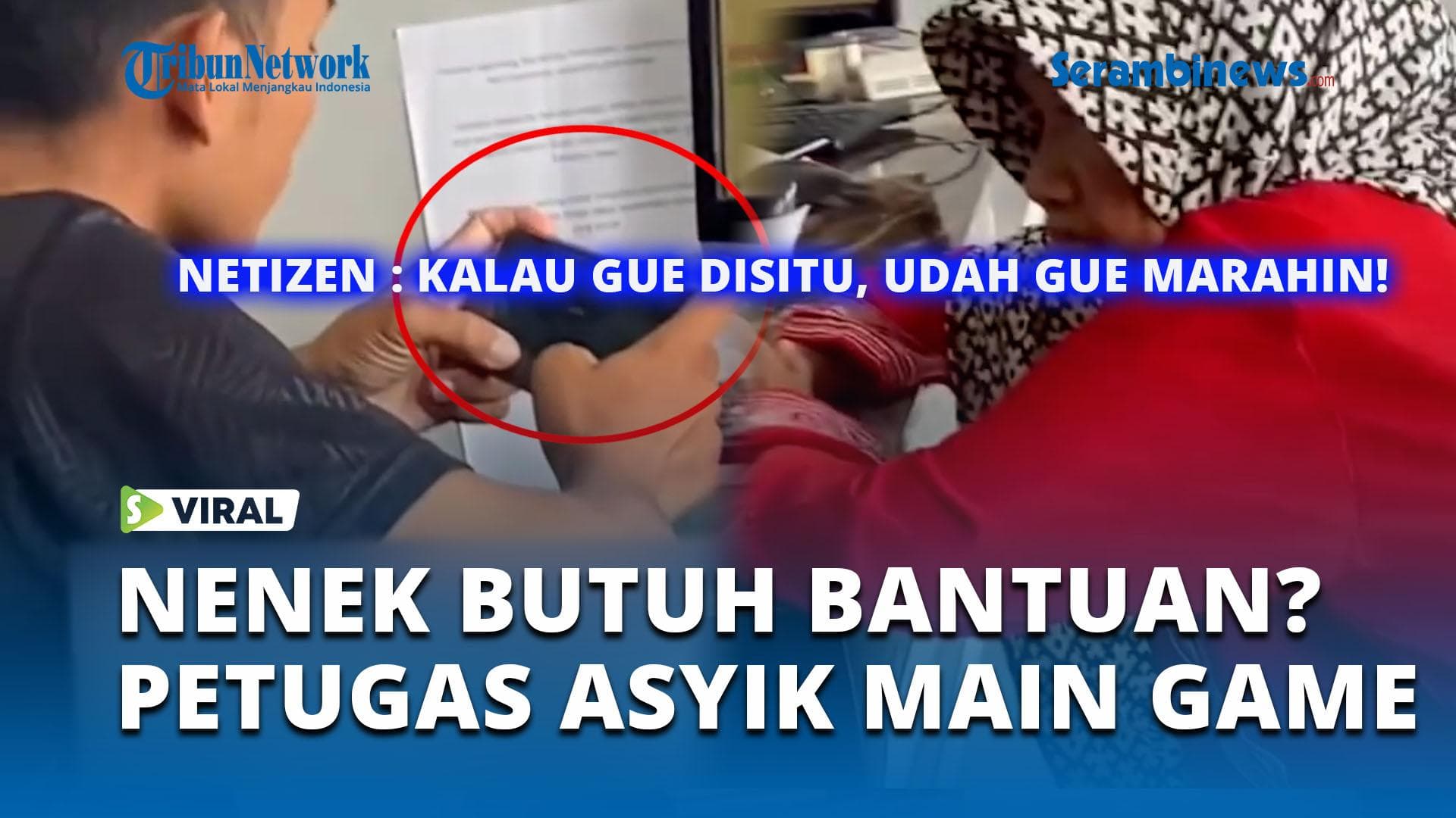 Warga Aceh Kecewa Petugas Klinik Asyik Main Game Saat Nenek Sesak Napas