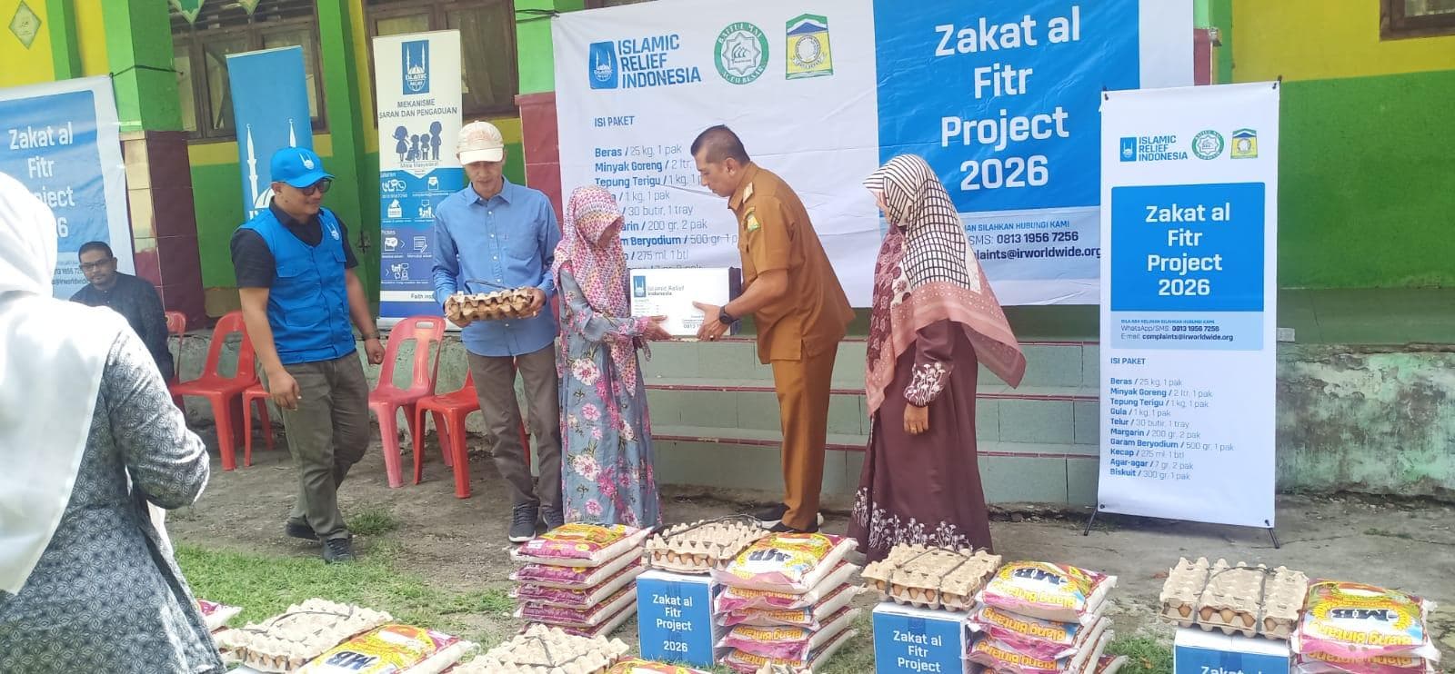 250 Paket Makanan Ramadan Dibagikan untuk Warga Seulimeum Aceh Besar