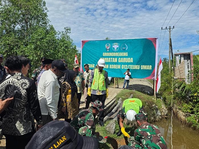 Jembatan Armco di Lhok Rubek Dibangun, Warga Aceh Selatan Diharapkan Lebih Terhubung
