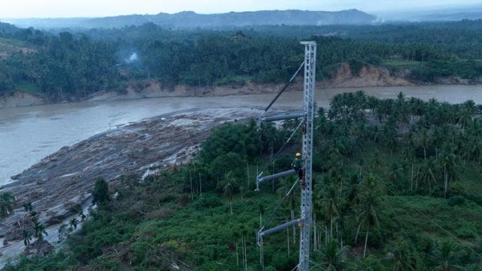 16 Desa Aceh Tanpa Listrik 2 Bulan Pascabanjir, PLN Hadapi Kendala