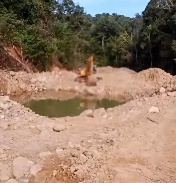 Penambang Emas Ilegal Vietnam di Aceh Jaya Kabur, Warga Khawatir