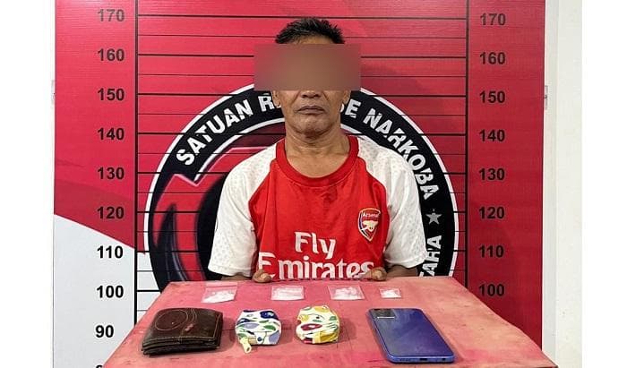 Pria Aceh Utara Diamankan dengan 8,97 Gram Sabu di Lorong Desa