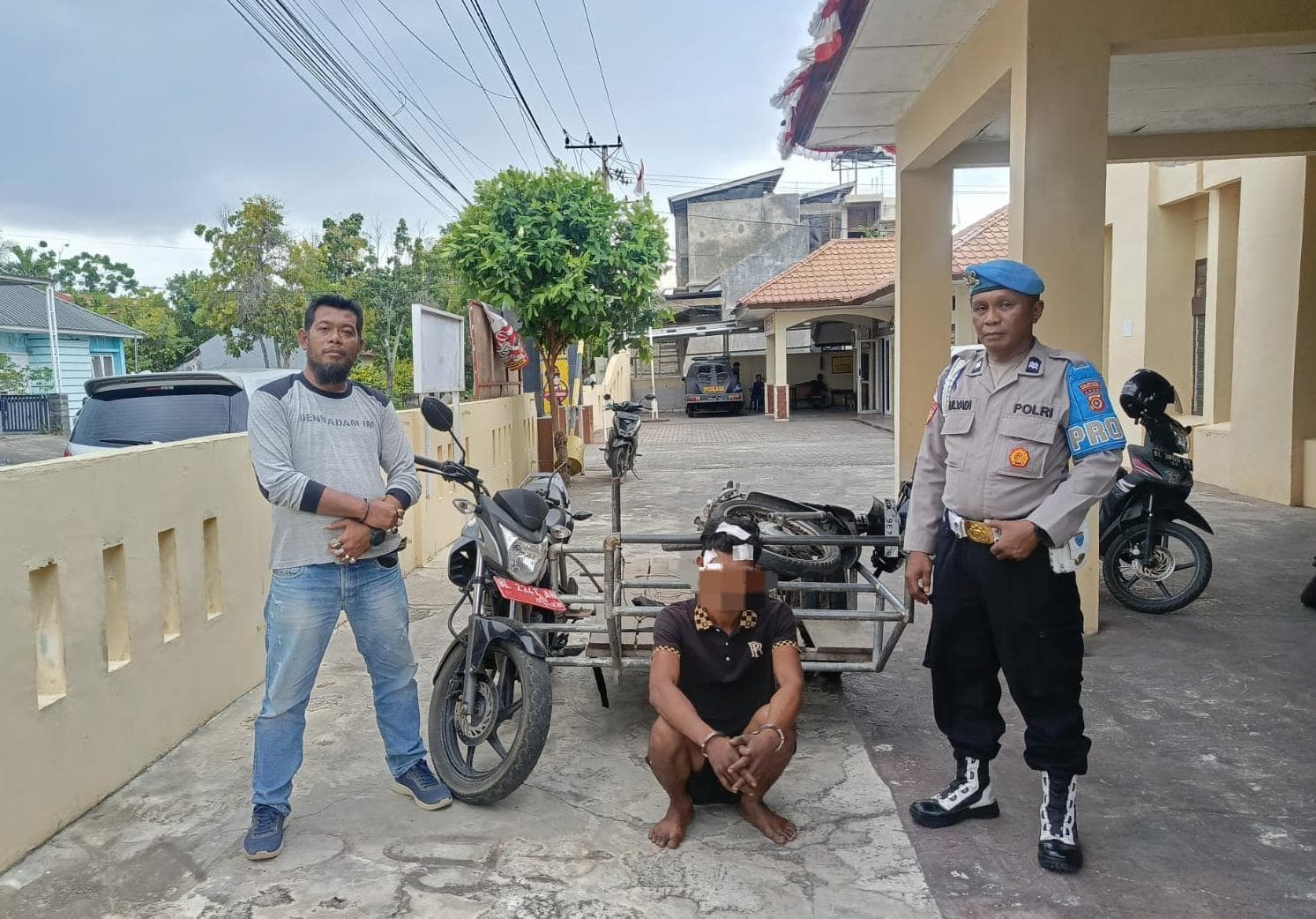 Warga Peunayong Tangkap Maling Becak Aset Gampong, Polisi Imbau Jangan Main Hakim Sendiri