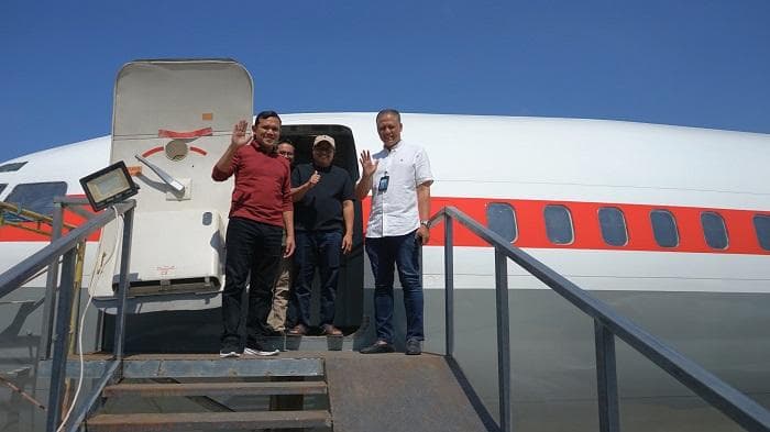 Pesawat di Asrama Haji Aceh Jadi Wahana Manasik Pertama di Indonesia