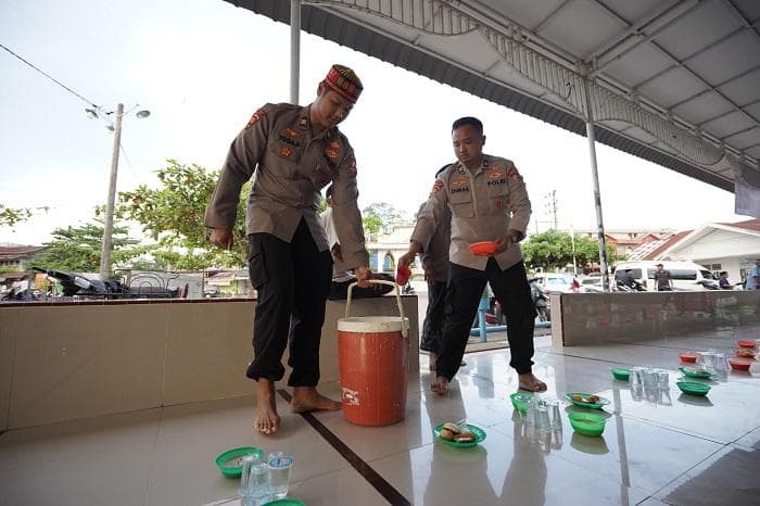 Mahasiswa STIK-PTIK 83 Lestarikan Tradisi Kanji Rumbi di Lhokseumawe