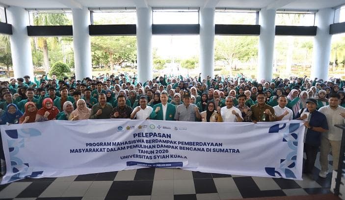 1.050 Mahasiswa USK Berangkat ke Wilayah Bencana di Aceh, Berdampak Positif