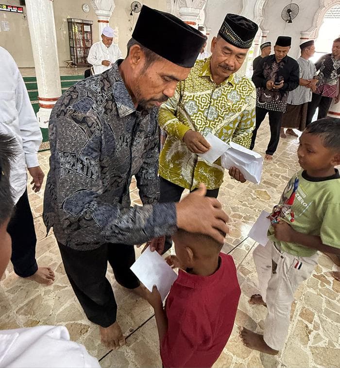 223 Yatim Piatu di Kecamatan Sakti Terima Santunan Rp700 Ribu di Ramadhan