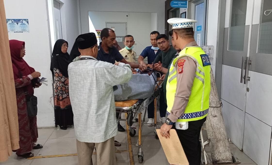 PNS Aceh Besar Meninggal dalam Kecelakaan di Jalan Bandara SIM