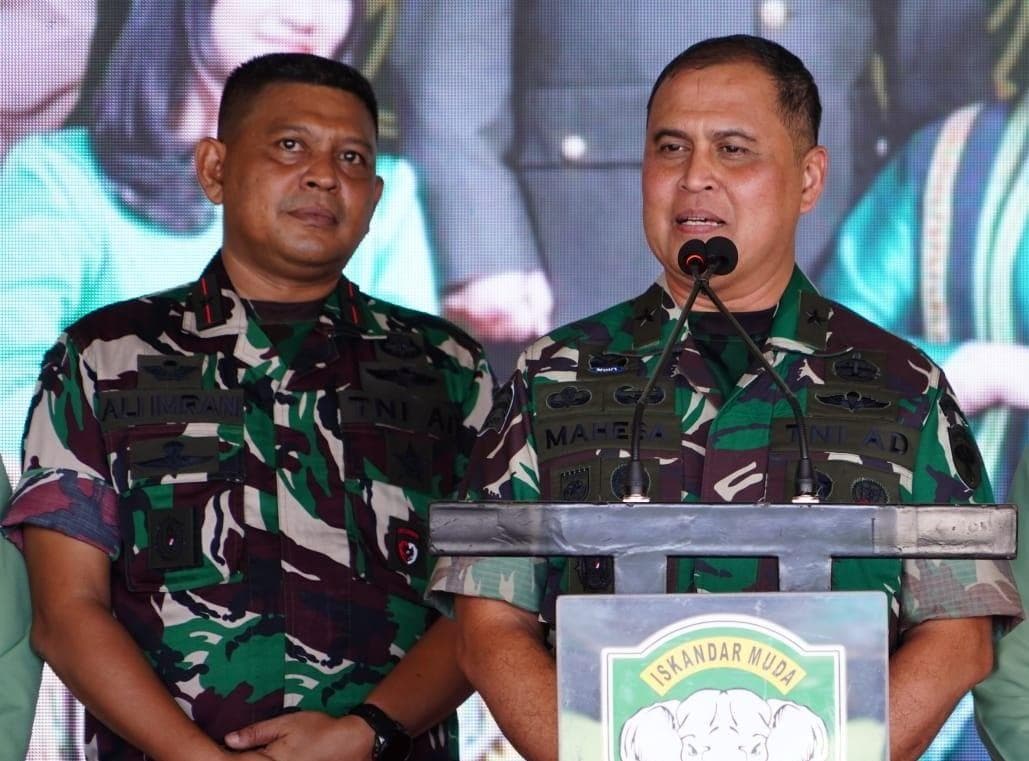 Dua Jenderal Asli Aceh Pimpin Jabatan Strategis di Kodam Iskandar Muda