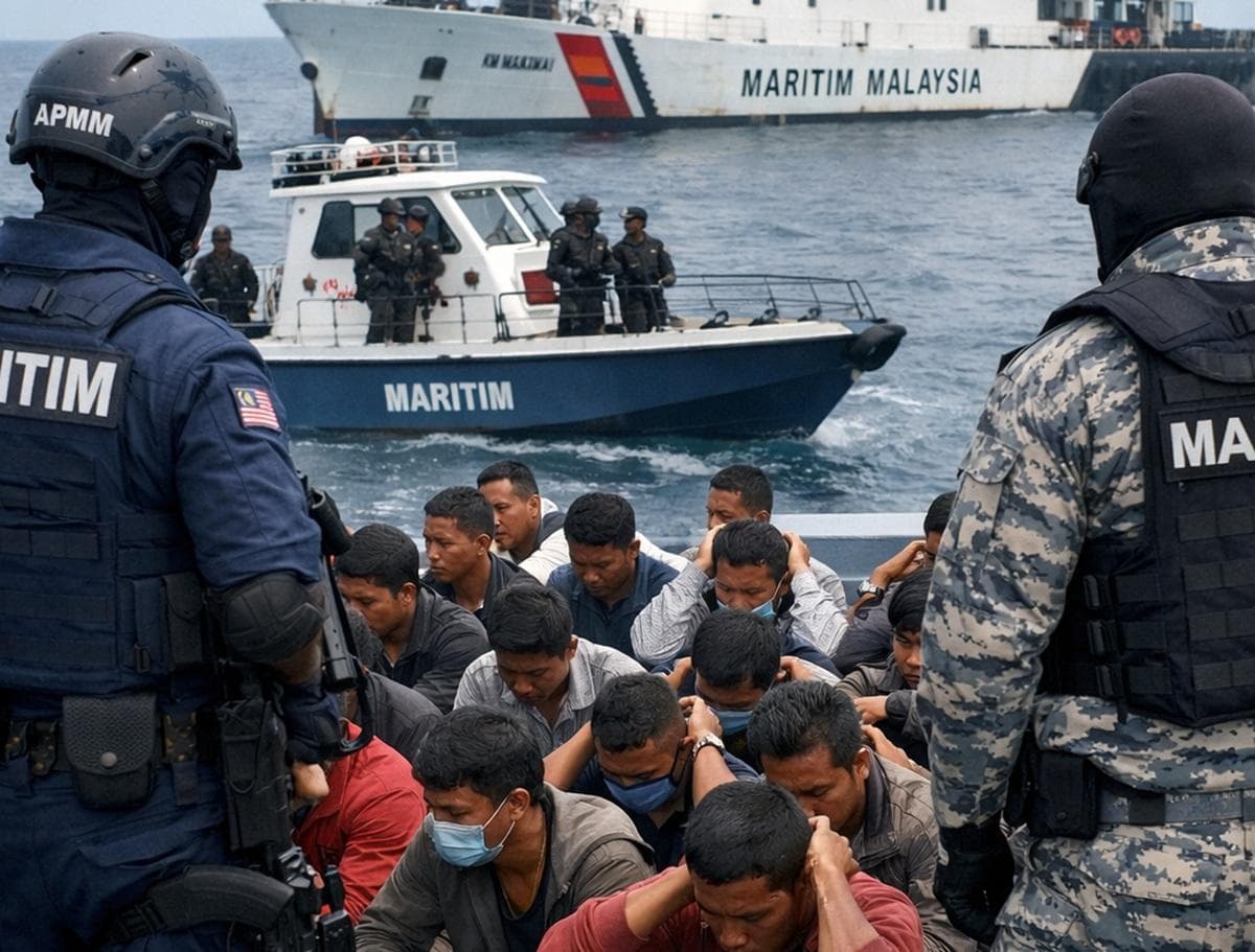 210 Warga Aceh Ditangkap Malaysia dalam Operasi Maritim, Apa Dampaknya?
