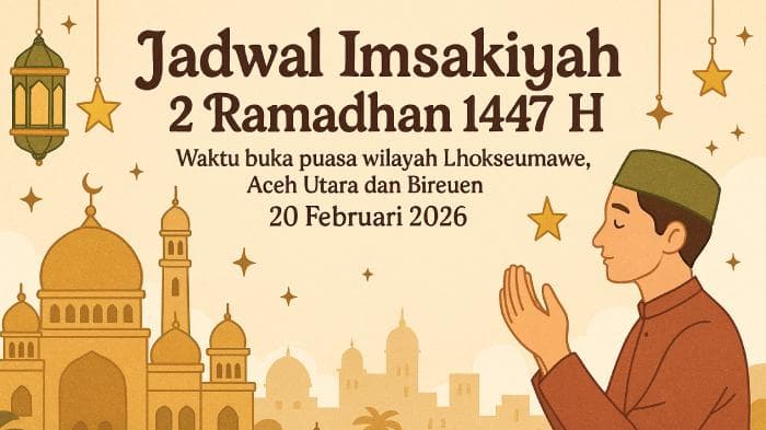 Jadwal Buka Puasa Hari Ini di Lhokseumawe, Aceh Utara, dan Bireuen