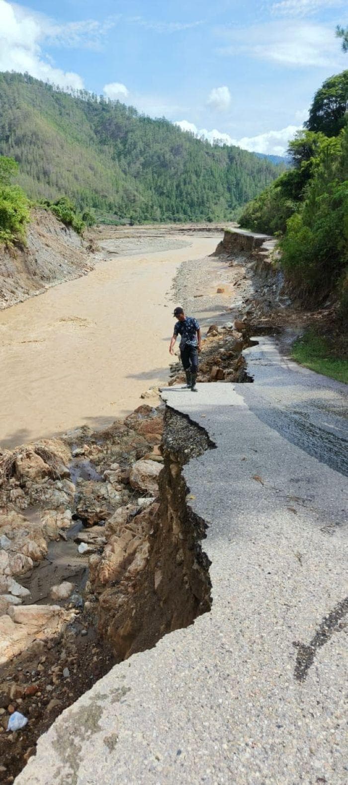 Warga 4 Desa Gayo Lues Harap Pemerintah Segera Tangani Jalan Terputus