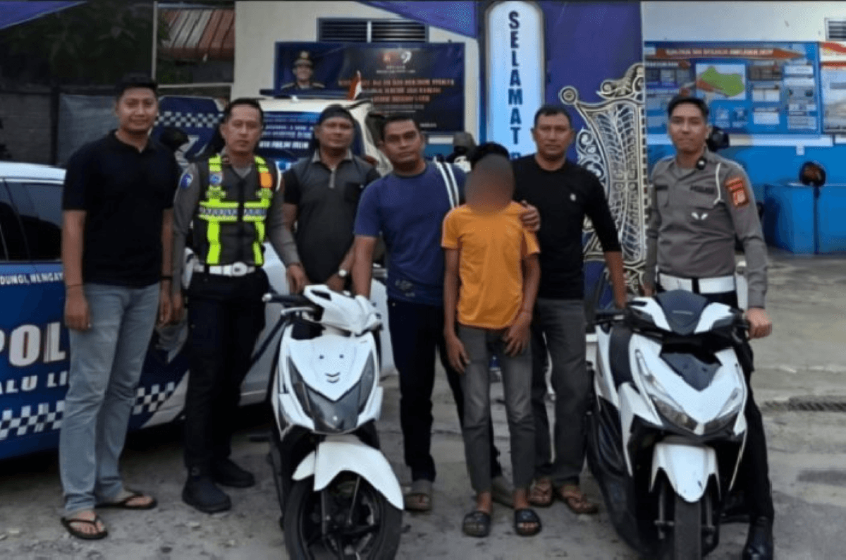 Polisi Bubarkan Balap Liar di Kompleks Pendidikan Abdya, Ancam Keselamatan Warga