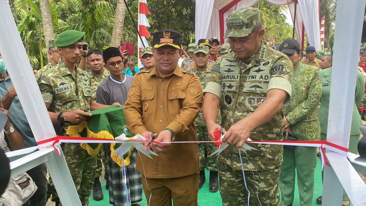 200 Jembatan Garuda Resmi Dibuka di Aceh Utara, Warga Dapat Akses Lebih Mudah