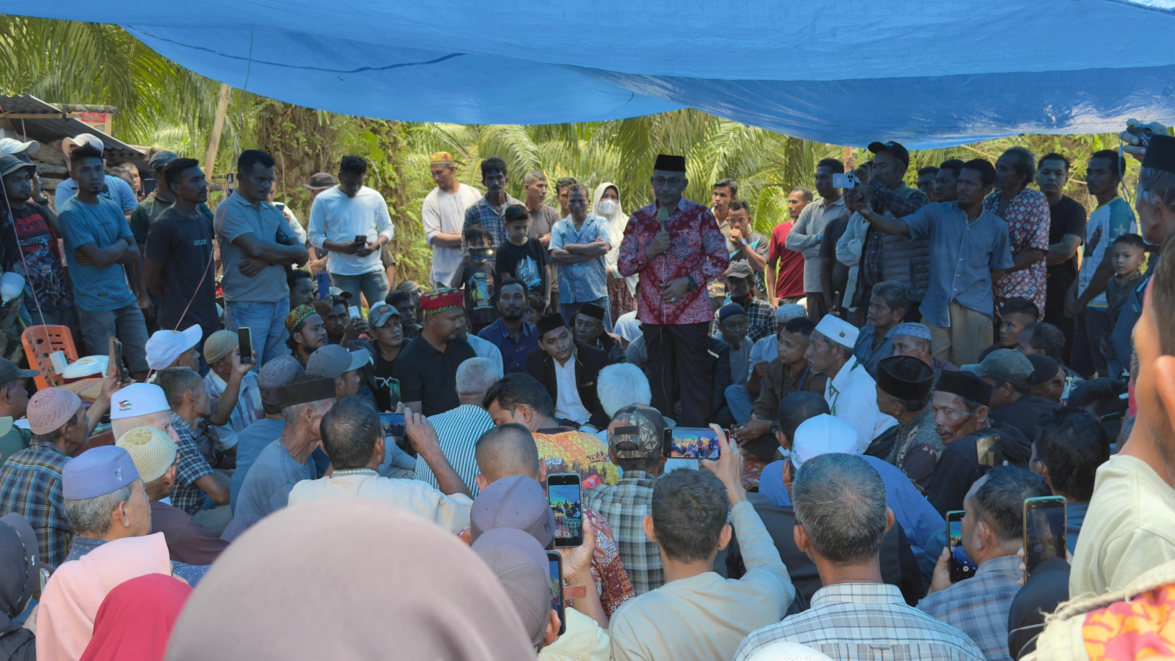 Ratusan Warga Aceh Timur Protes Lahan Masuk HGU PT Bumi Flora