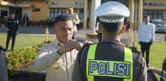 Bupati Abdya Pimpin Apel Pengamanan Lebaran untuk Warga Aceh Barat Daya