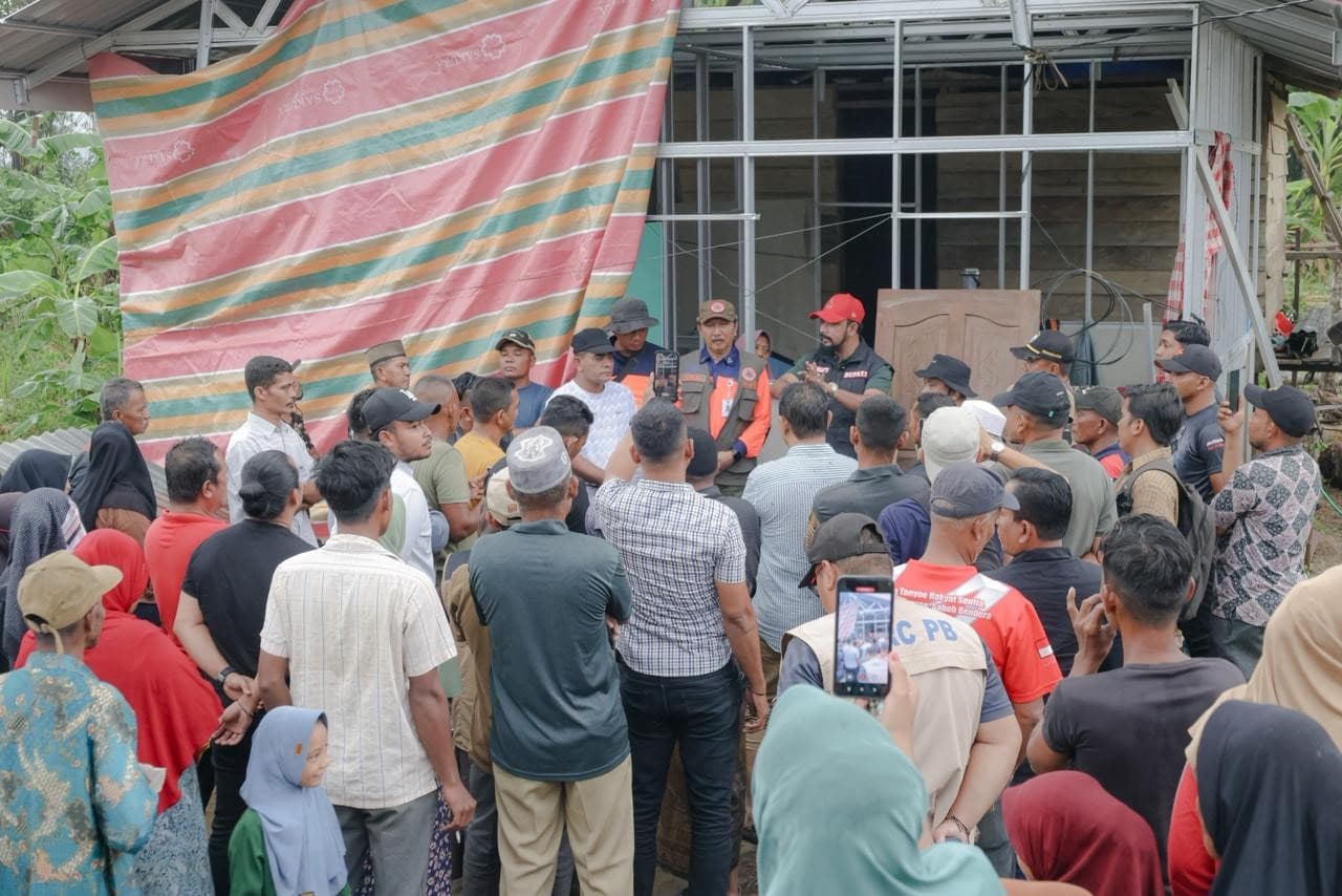 Pembangunan Huntara Aceh Timur Terlambat, BNPB Minta Maaf dan Putus Kontrak Vendor Nakal