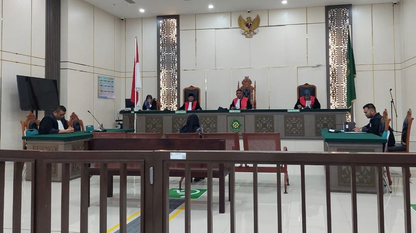 IRT Banda Aceh Dituntut 8,5 Tahun Penjara karena Simpan 31 Paket Sabu