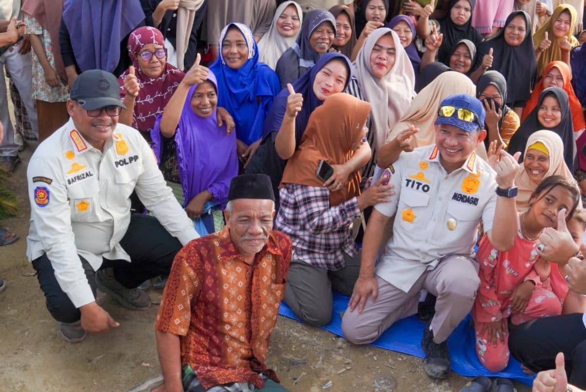 Satgas PRR Salurkan Bantuan dan Sumur Bor untuk Warga Aceh Tamiang