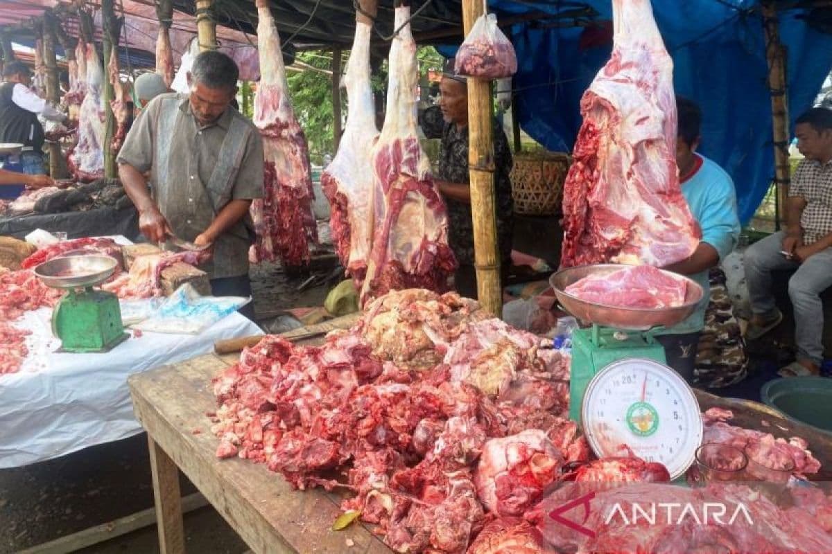 Harga daging segar di Aceh Barat masih tinggi Rp150 ribu/kg, dampak ke warga