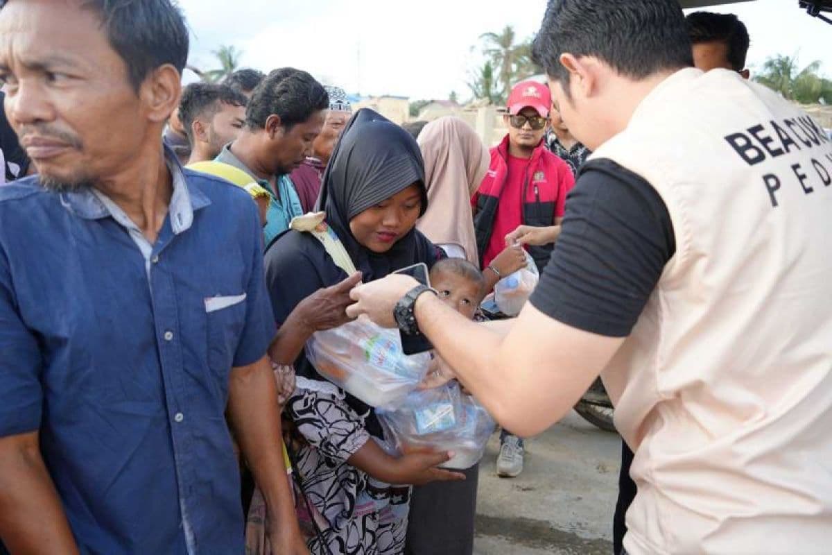 Bea Cukai Langsa Salurkan Bantuan untuk Warga Aceh Tamiang Terdampak Bencana