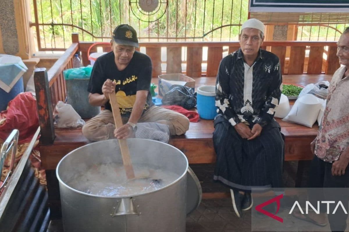 Tradisi Kanji Rumbi di Masjid Darussalam Langsa Tetap Hidup di Ramadhan