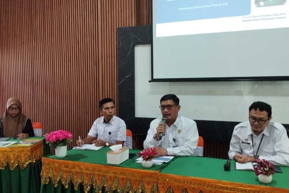 Kemenkum Aceh Sosialisasikan Perseroan Perorangan untuk UMKM di Banda Aceh