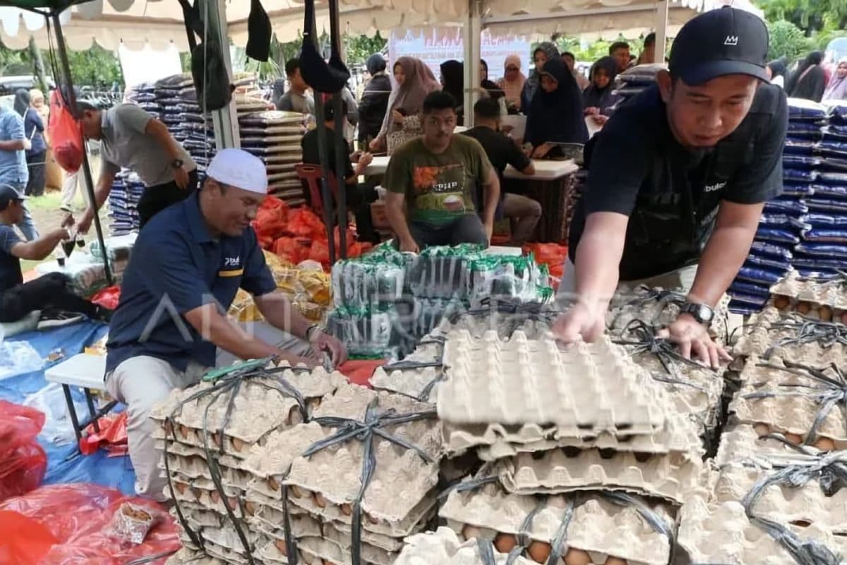 Pemerintah Aceh Gelar Pasar Murah di 15 Titik untuk Tekan Inflasi