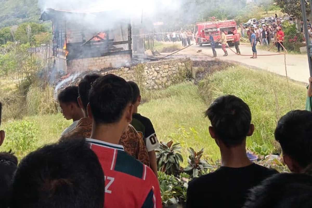 Kebakaran Kedai Elpiji di Aceh Tengah, BPBD Kerahkan Tim Pemadam