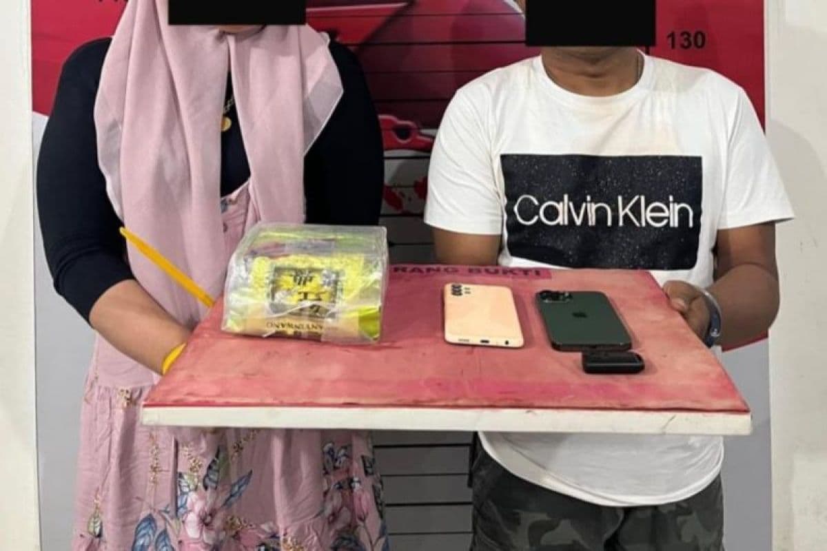 Polisi Aceh Utara Gagal Peredaran 1 Kg Sabu, Perempuan Jadi Penghubung