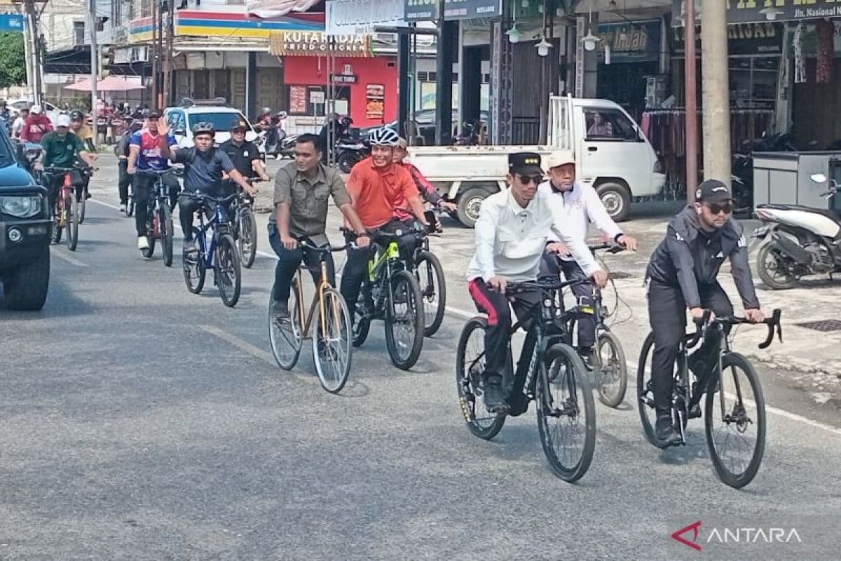 ASN Aceh Barat Bersepeda ke Kantor, Hemat BBM Ratusan Juta Rupiah