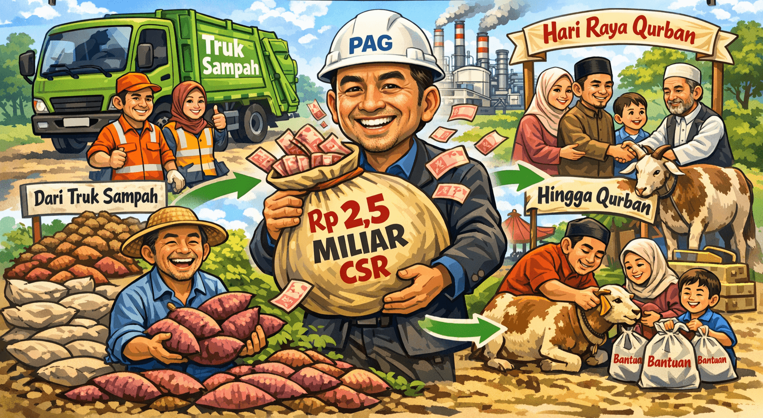 CSR PAG Rp2,5 Miliar di Lhokseumawe: Lebih Seremonial atau Dampak Nyata?