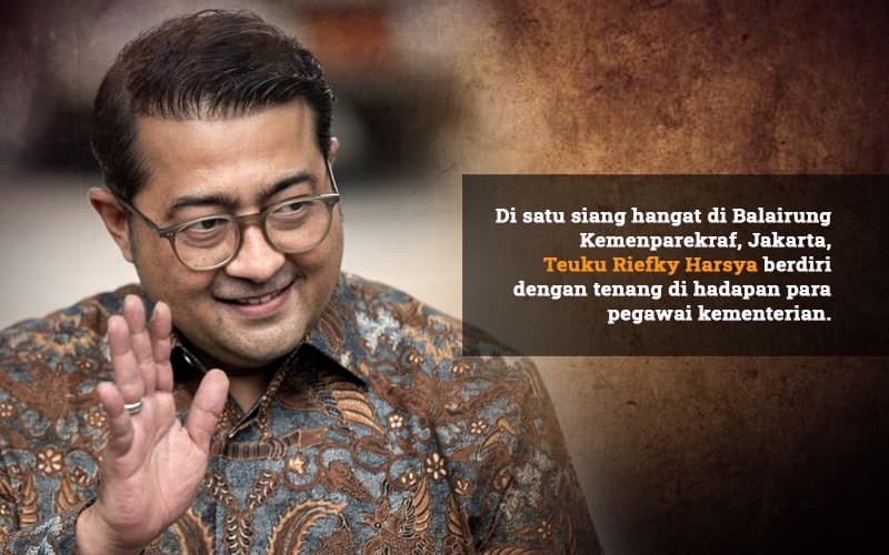 Putra Aceh Riefky Harsya Pimpin Kementerian Ekonomi Kreatif Nasional