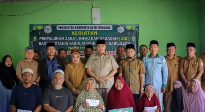 Baitul Mal Aceh Tenggara Salurkan Rp 1 Miliar ZIS untuk 2.780 Warga Miskin