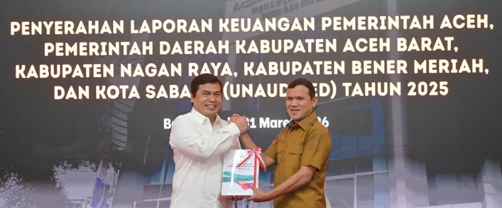 Pemerintah Aceh Raih Opini WTP 10 Tahun Berturut, Wagub Tegaskan Transparansi Keuangan