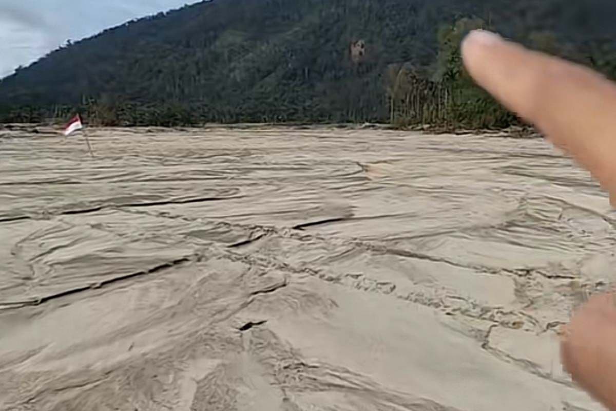 Sungai Lokop Aceh Timur Berubah Jadi Lautan Pasir Akibat Banjir