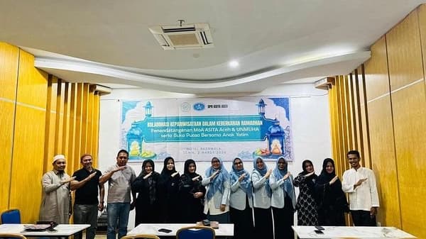 ASITA dan Unmuha Perkuat SDM Pariwisata Aceh Melalui Kolaborasi