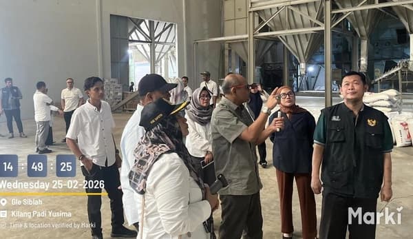 Saber Pangan dan Bulog Cek Harga Beras Yusima di Pidie Jelang Ramadhan