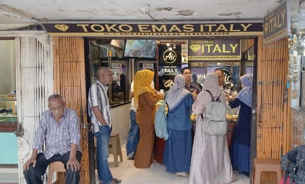 Harga Emas di Banda Aceh Naik Rp 200 Ribu per Mayam Akibat Konflik Timur Tengah