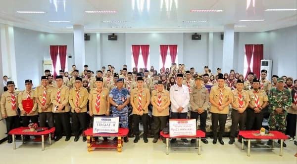 Kwarcab Aceh Barat Raih Tunggul Tergiat II, Terima Bantuan Kemanusiaan
