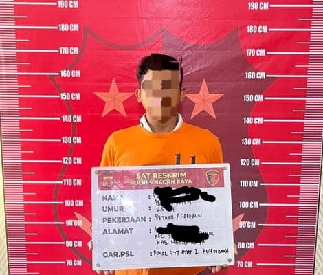 Petani Nagan Raya Ditahan Polisi Usai Curian Sawit PT Fajar Baizuri