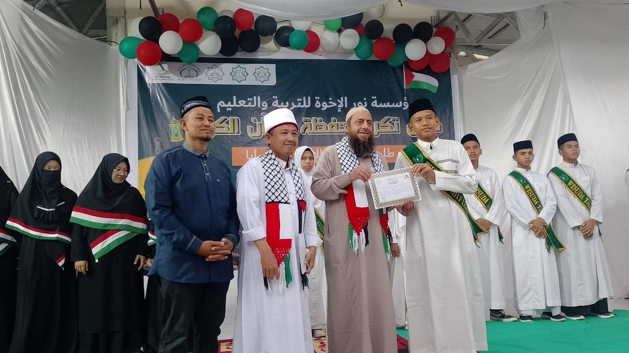 Syekh Palestina Kunjungi Nagan Raya, Galang Donasi Rp24 Juta untuk Palestina