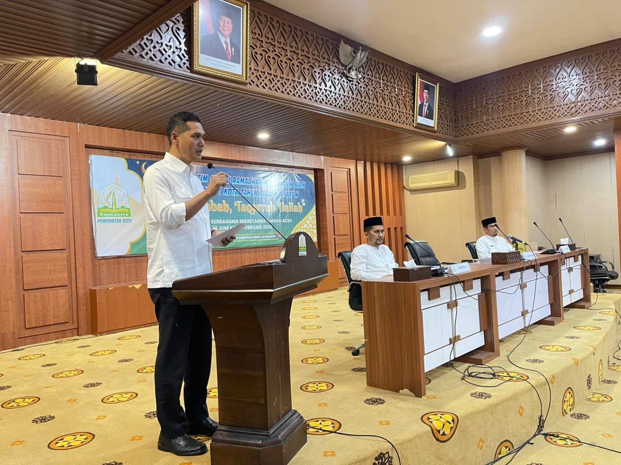 Pemerintah Aceh Gelar Safari Ramadhan untuk Trauma Healing Warga Terdampak Bencana