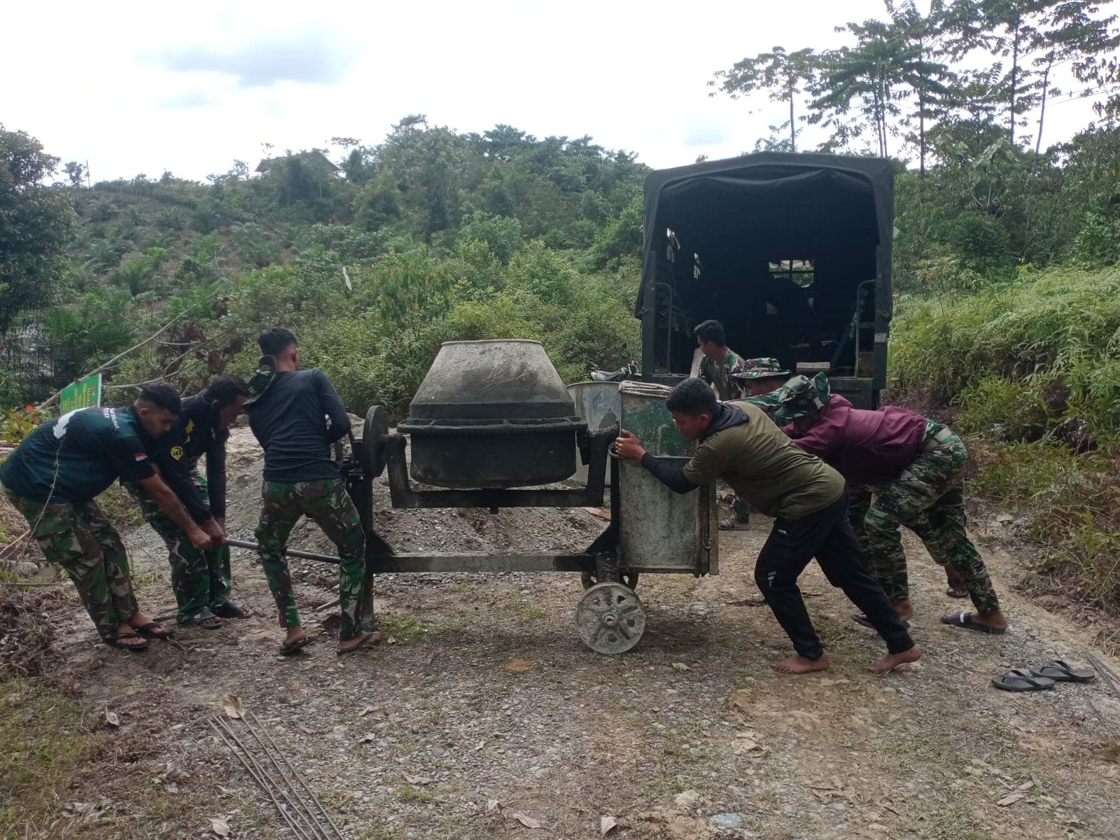 TMMD Bangun Jalan Harapan untuk Warga Beutong Nagan Raya Aceh