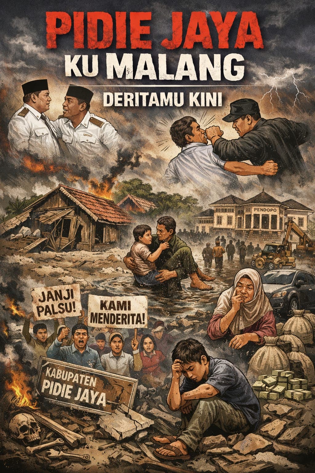 Pidie Jaya Terjerat Kegaduhan Kepemimpinan, Rakyat Kecewa dan Tersesat